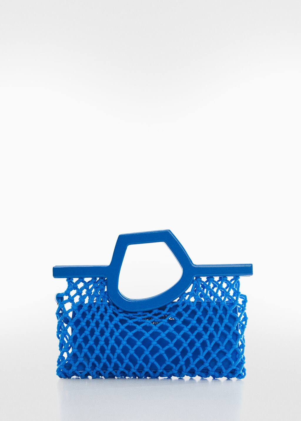 Mango Mesh bag with irregular handle - 57020352-52