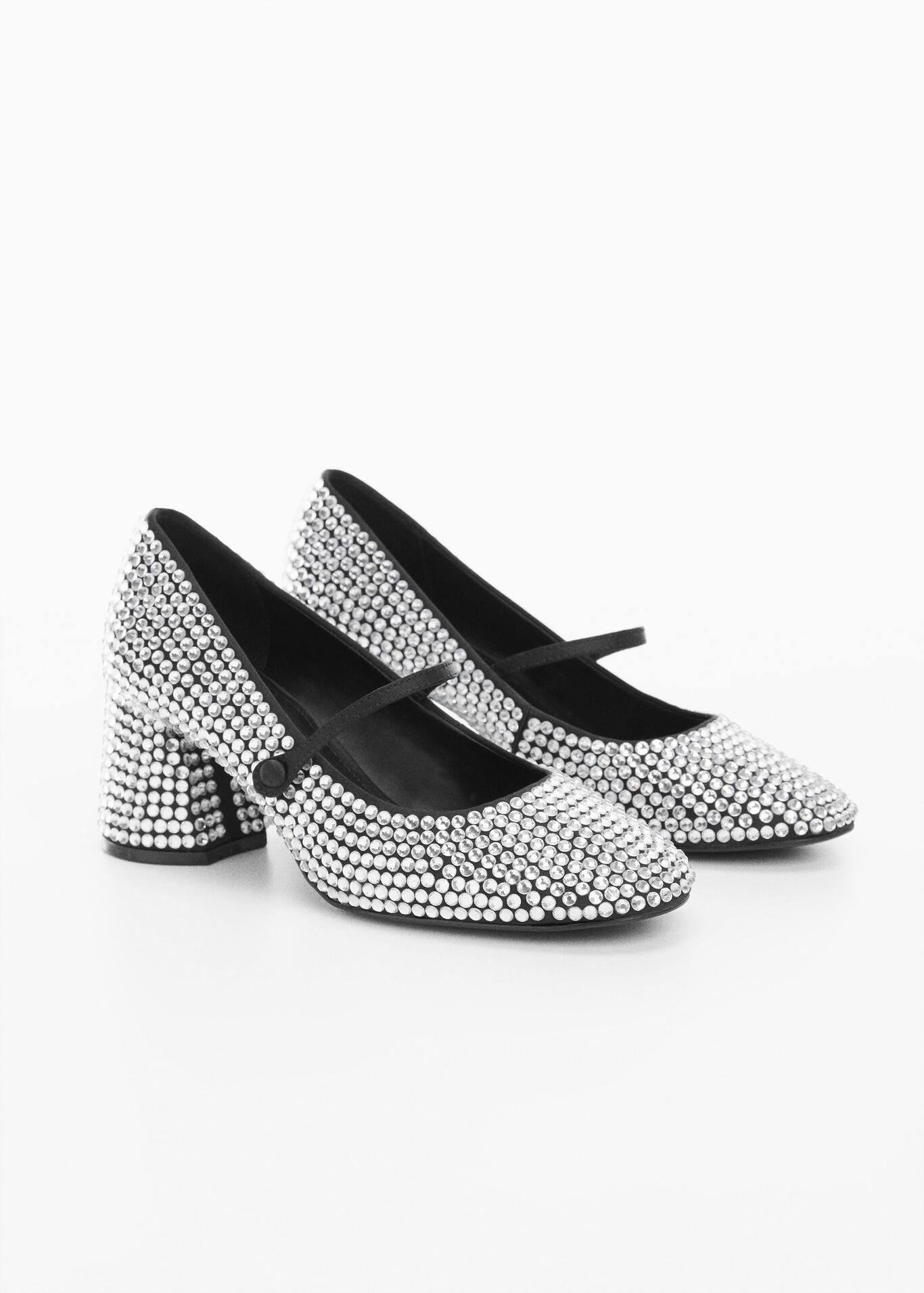 Shoes with shiny heels - Women | Mango USA