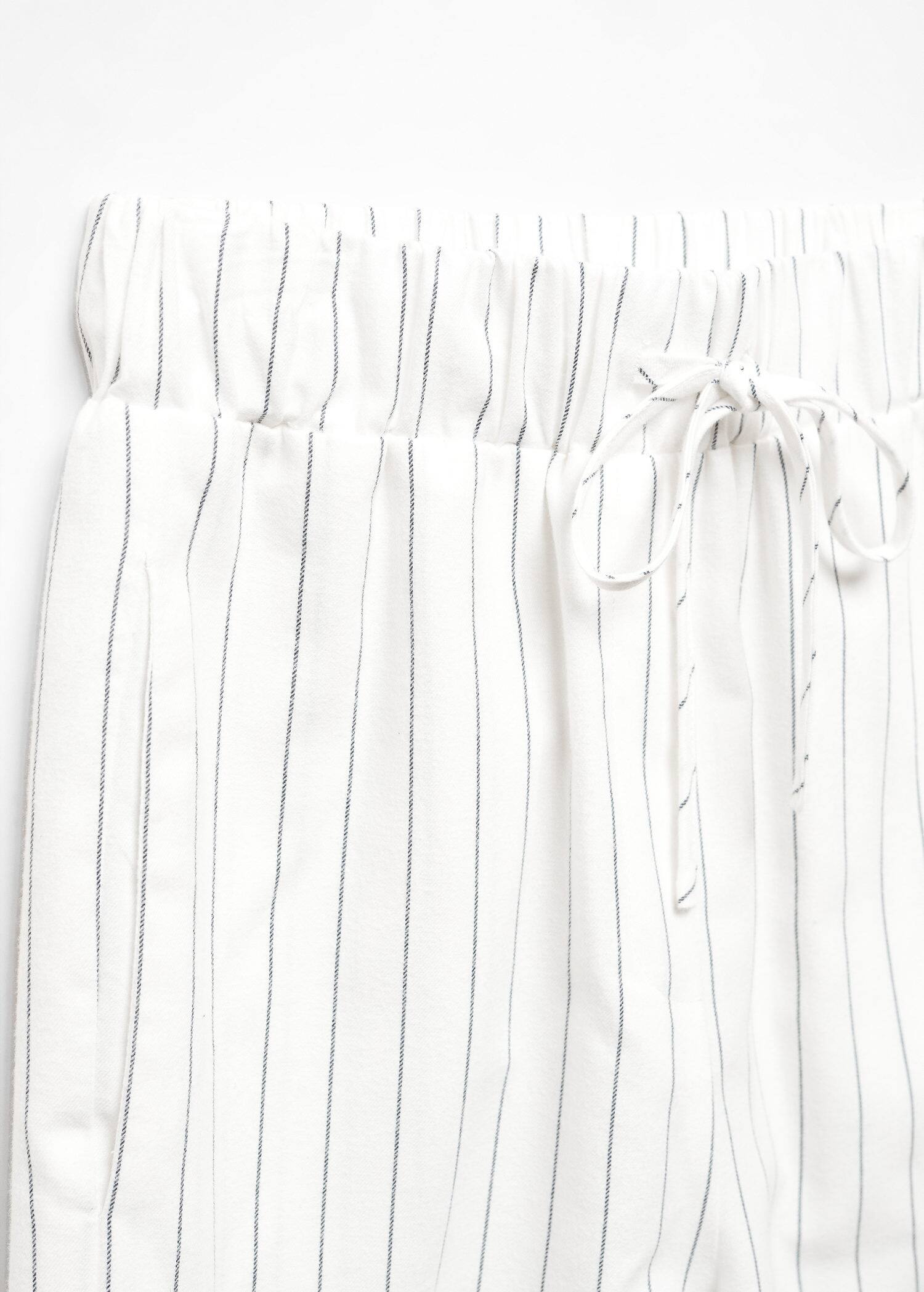 Striped Cotton Pajama Pants Women Mango USA striped-cotton-pajama-pants-women-mango-usa
