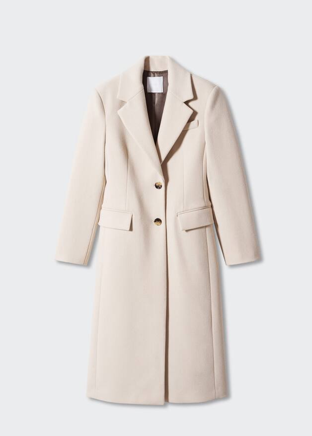 Wool overcoat Women Mango USA