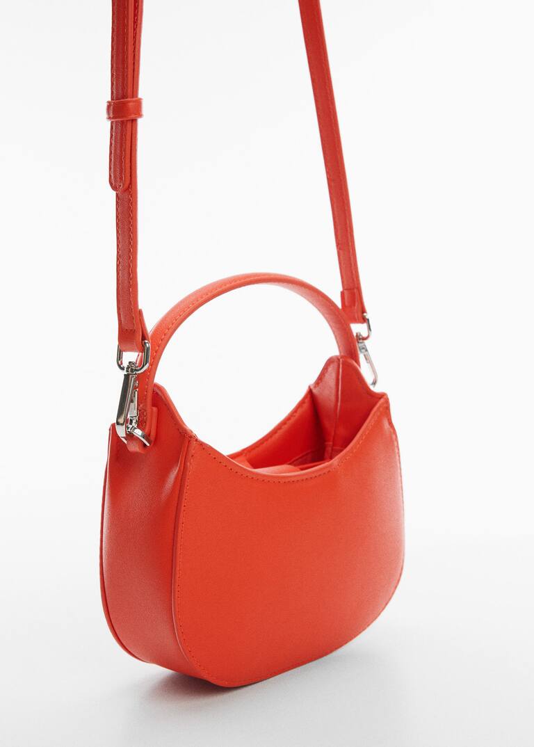 shoulder bag with short handle Women Mango USA