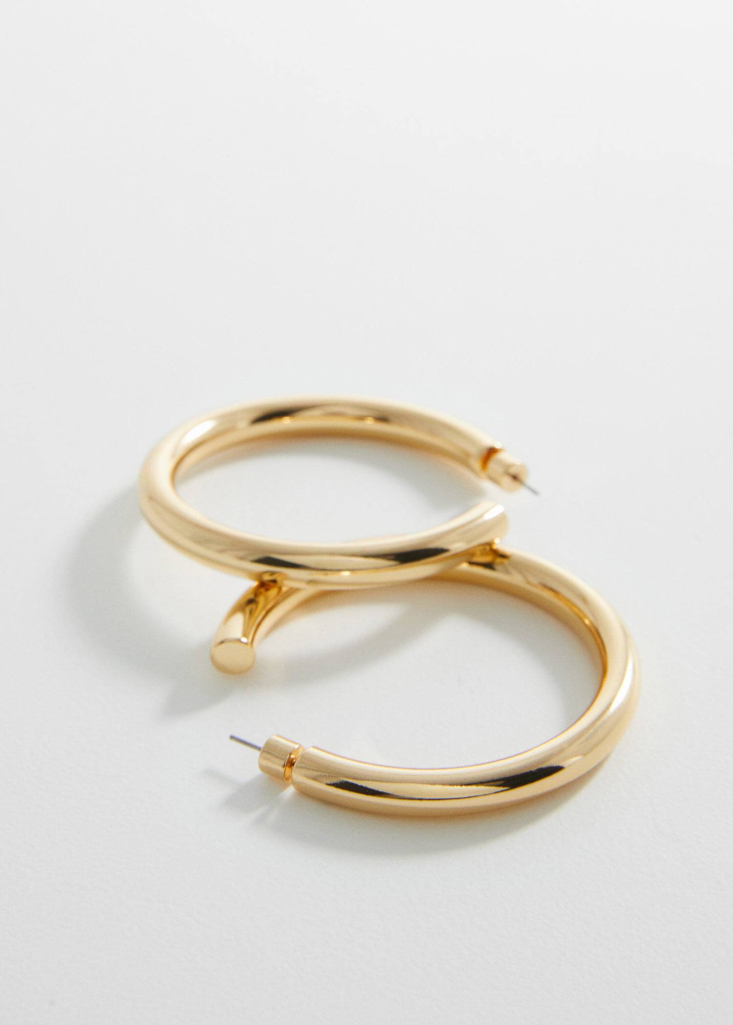 Hoop earrings Woman Mango Ireland