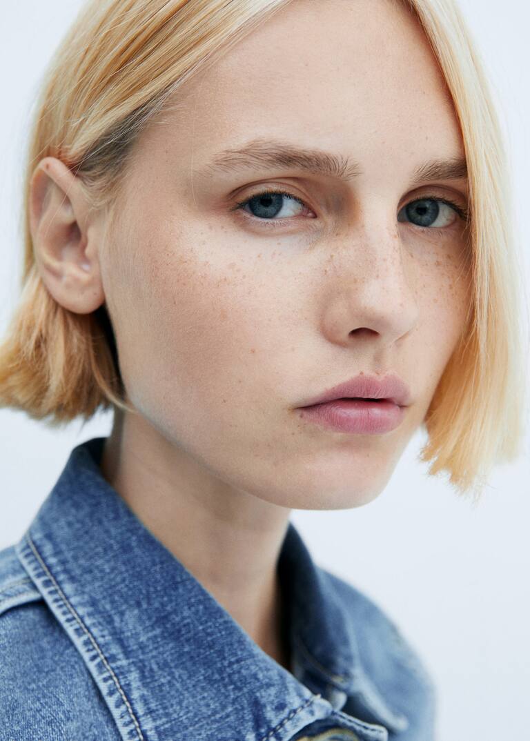 Pocketed denim jacket Woman Mango Canada