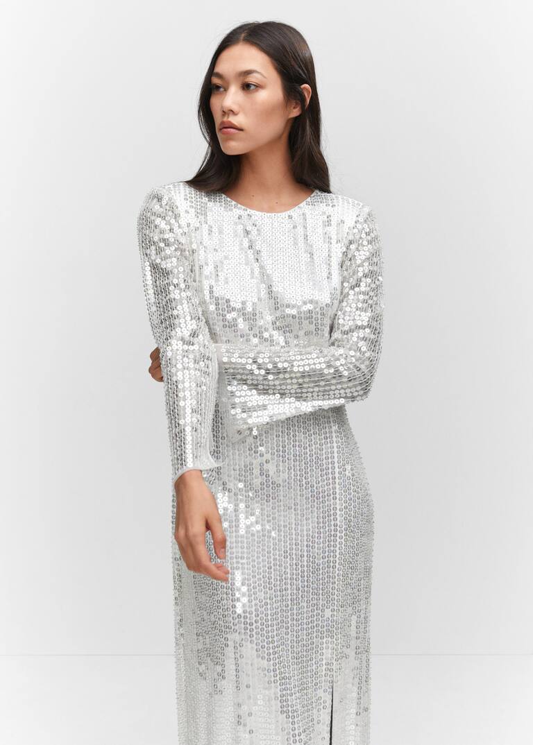 abito paillettes