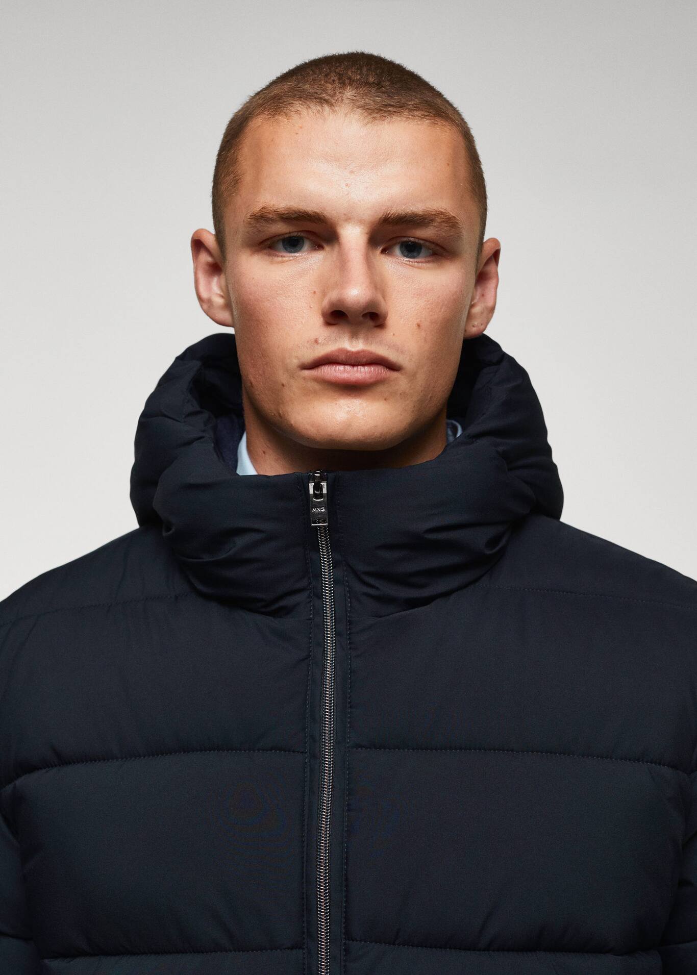 Thermoregulating waterproof padded anorak Men Mango Man USA