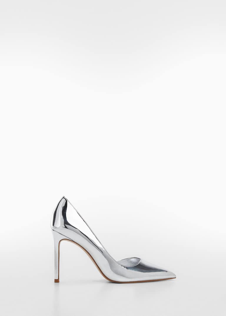 Metallic asymmetric court shoe Women Mango USA Metallic asymmetric court shoe Women Mango USA