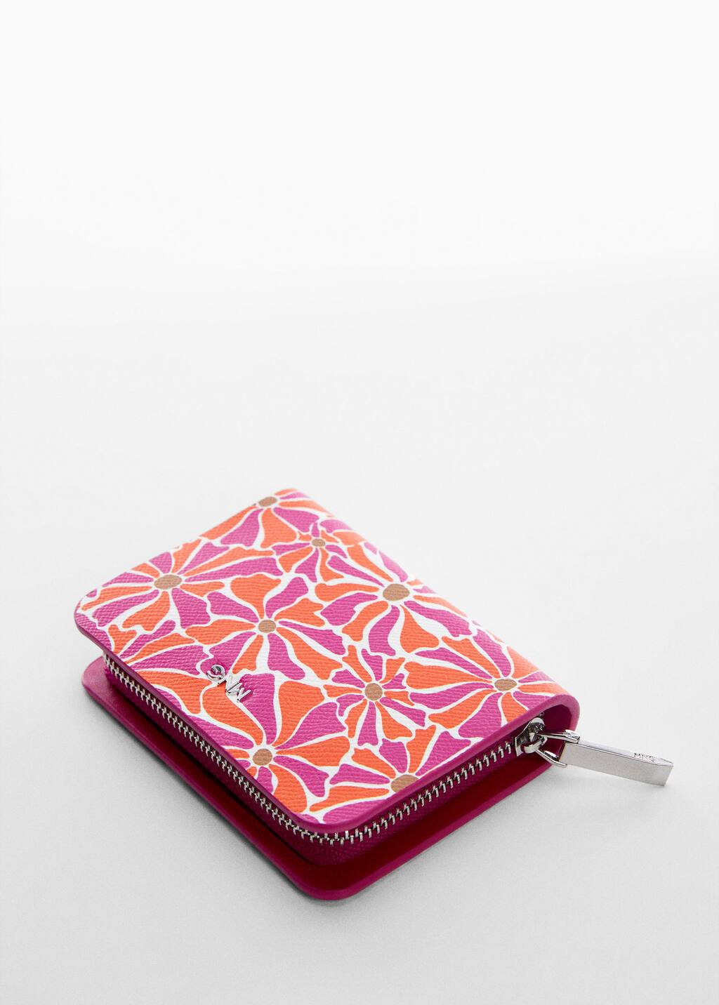 Mango Texturierte Geldbörse mit Logo-Reliefprägung - 57050107-88 