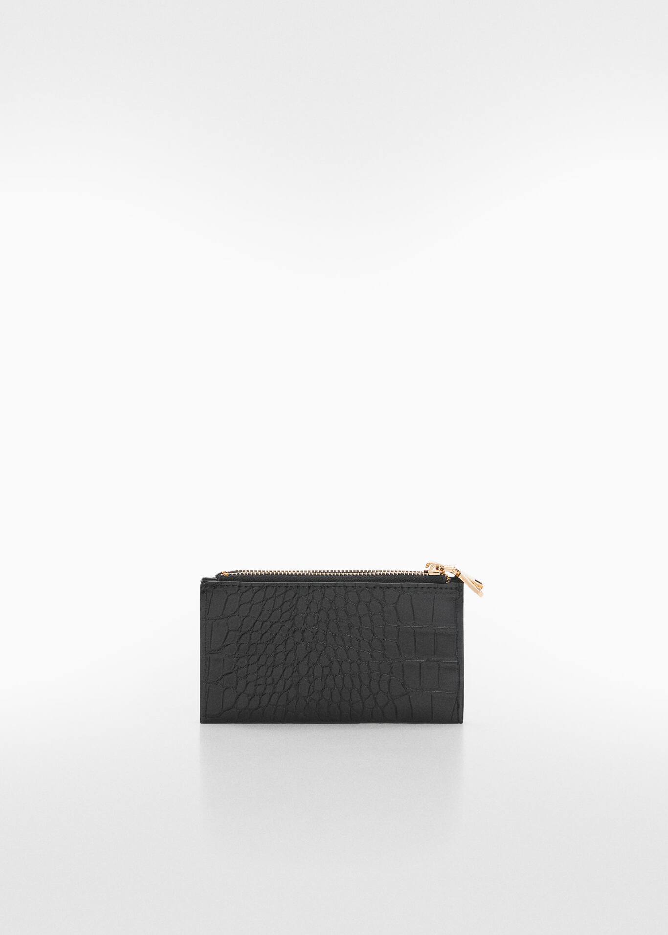 Crocodile purse with logo Women Mango USA