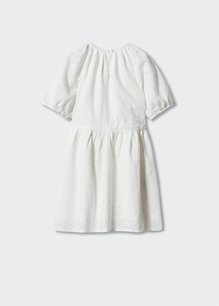 Embroidered printed dress Women Mango USA