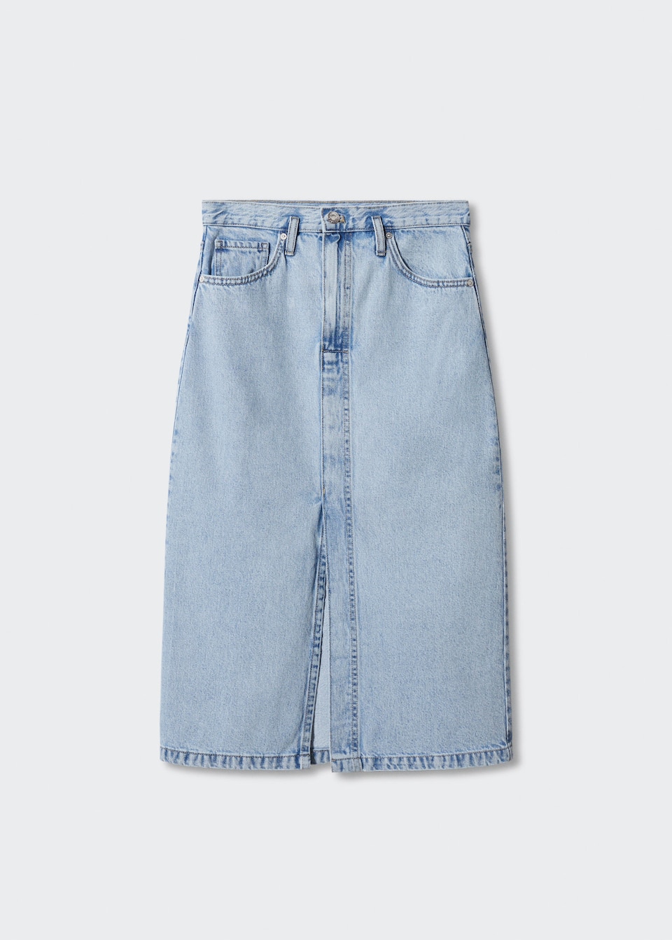 Denim midiskirt Women Mango USA