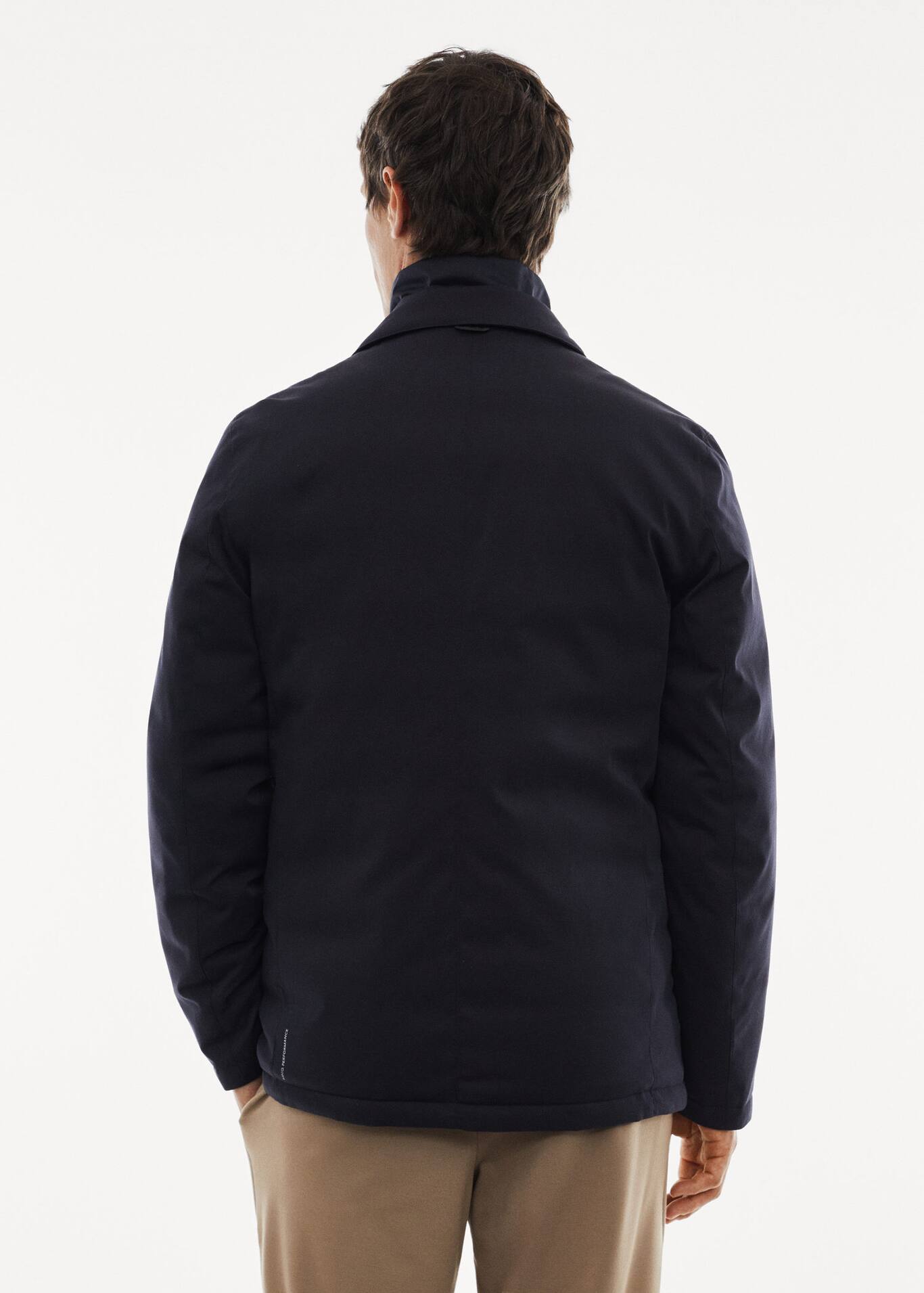 Waterrepellent jacket with feather filling Men Mango Man USA