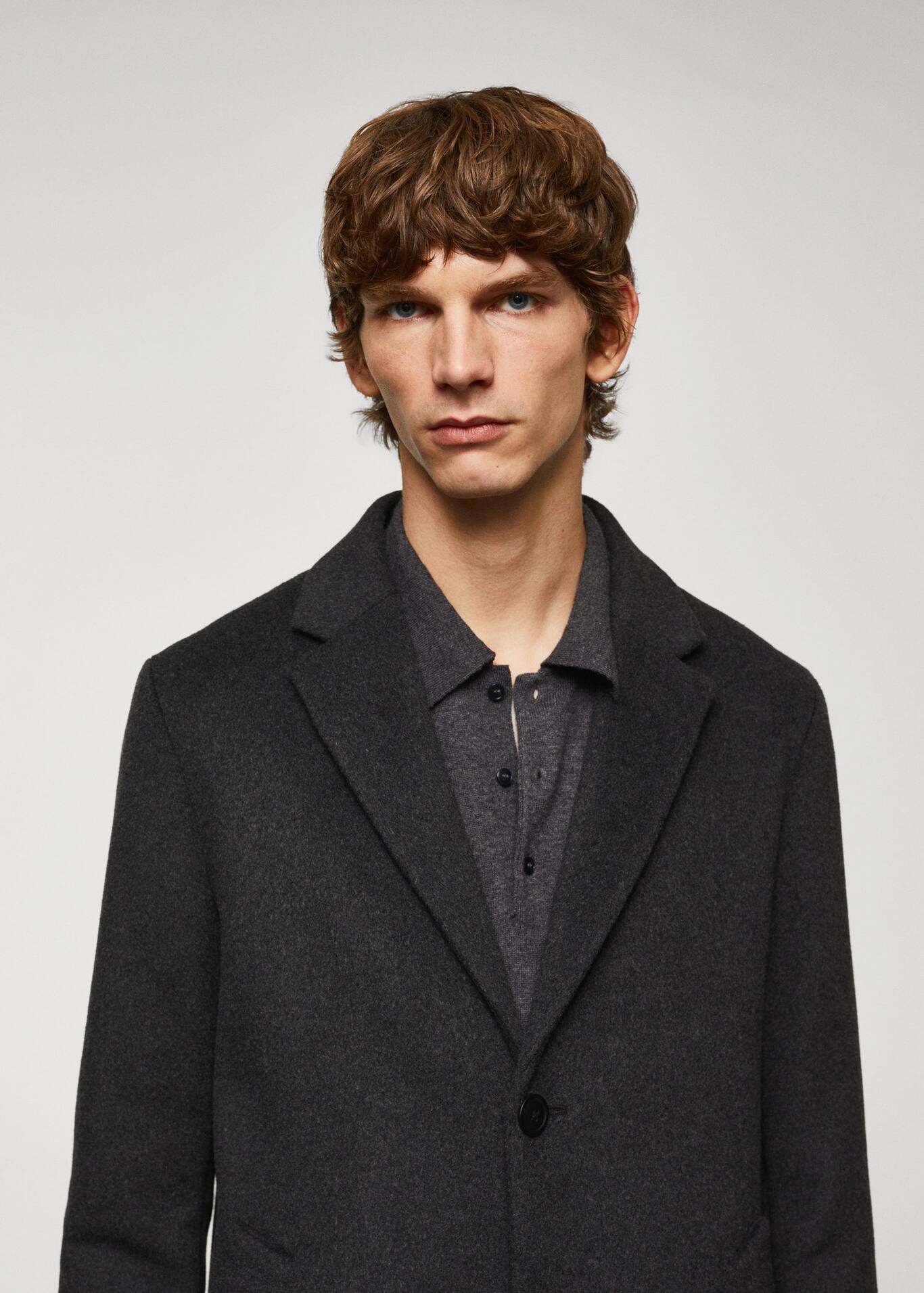 Recycled woollen coat Men Mango Man United Kingdom