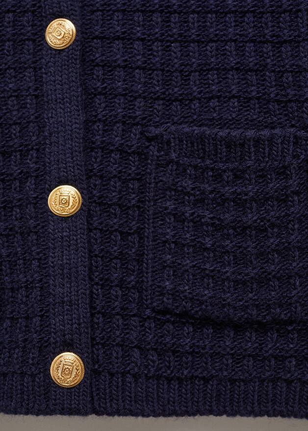 Button knit cardigan Women Mango USA