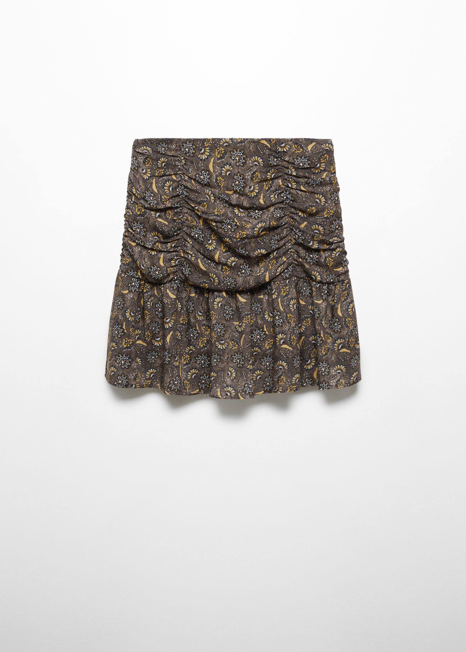 Printed Pleated Skirt Teenage Girl Mango Teen Singapore printed-pleated-skirt-teenage-girl-mango-teen-singapore