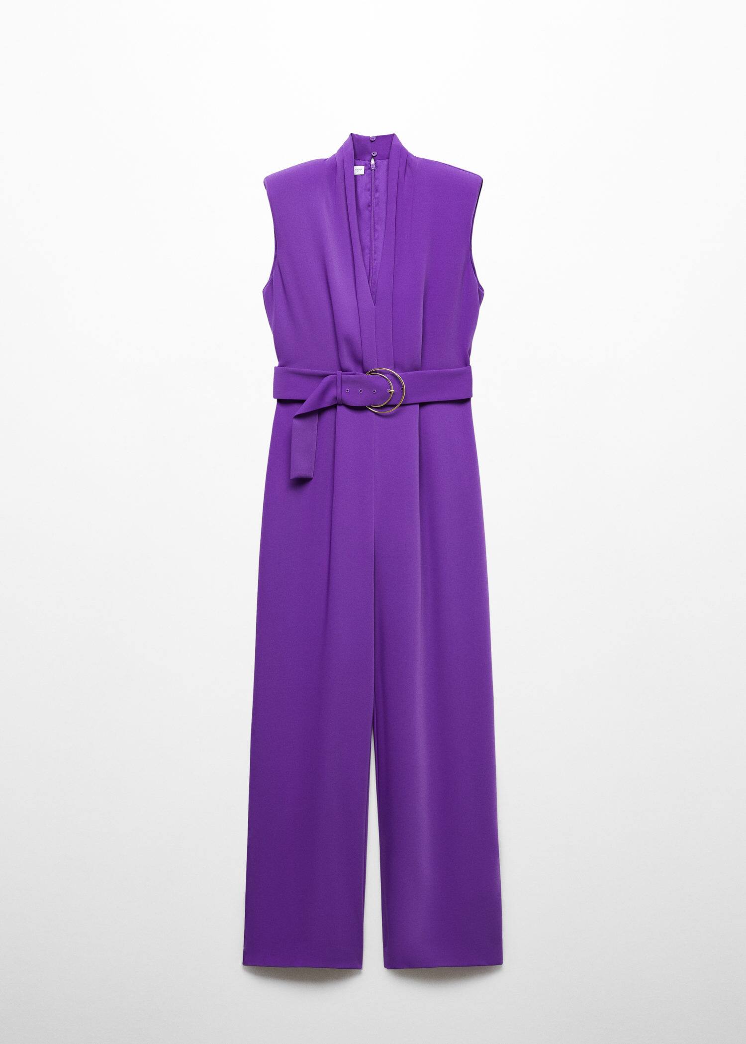 Langer jumpsuit mit gürtel Damen Mango Österreich