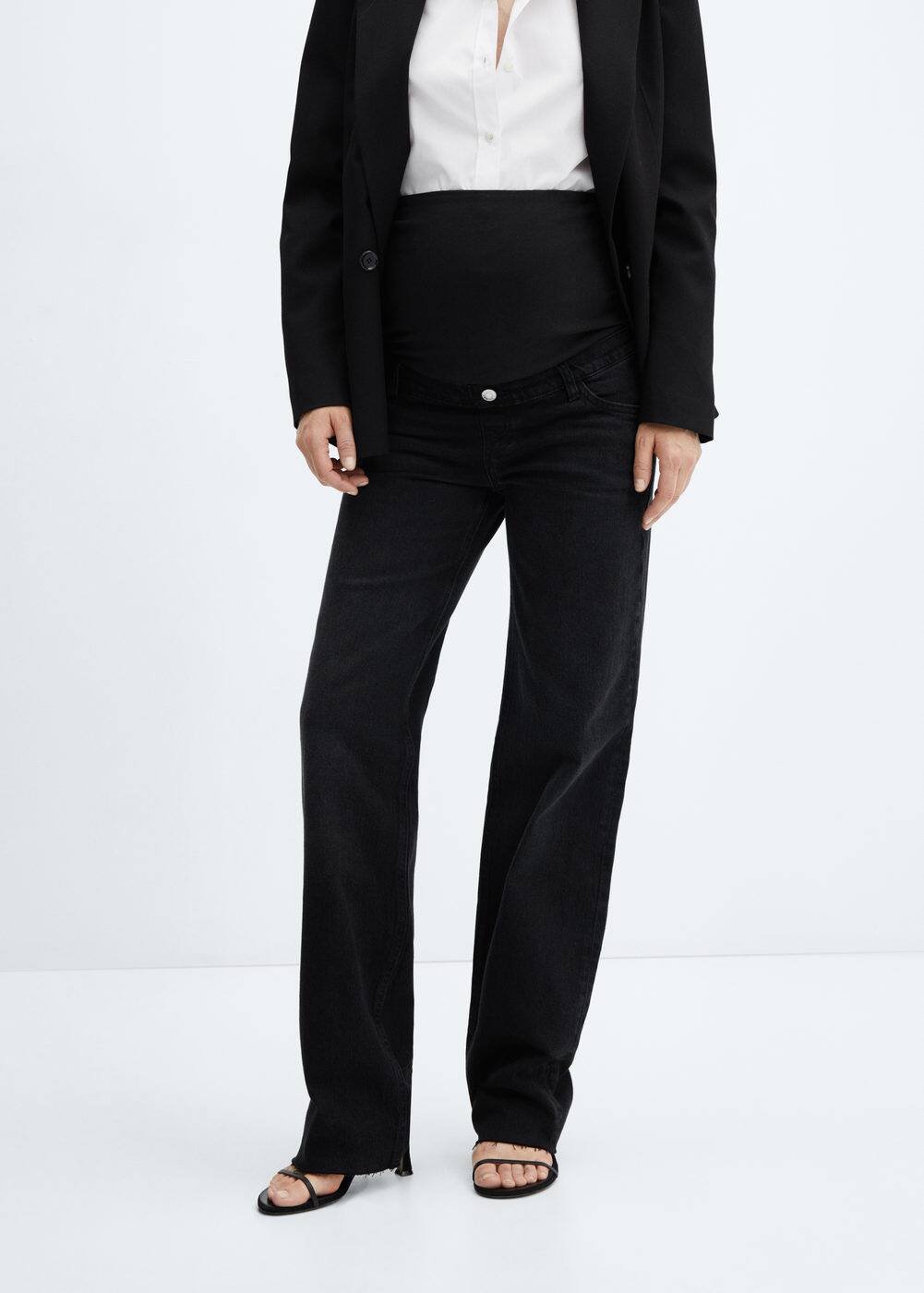 Maternity wideleg jeans Women Mango United Kingdom