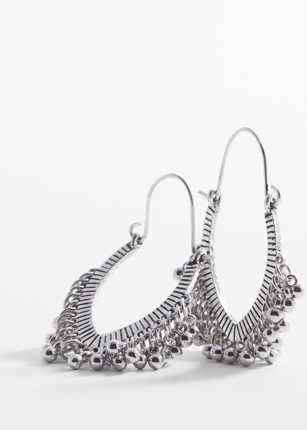 Hoop earrings Teenage girl Mango Teen United Kingdom