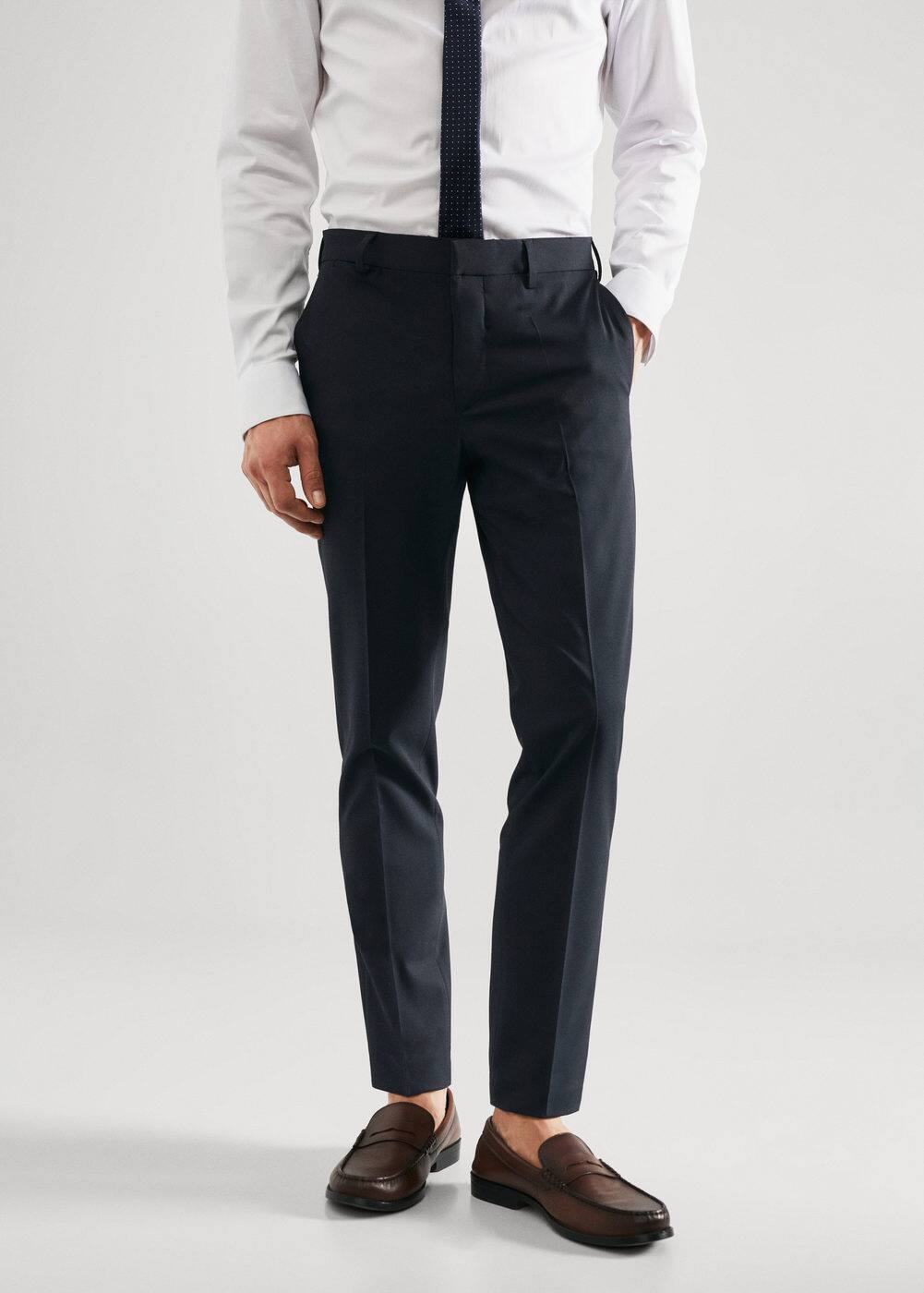 Super slim fit suit trousers Man Mango Man Thailand