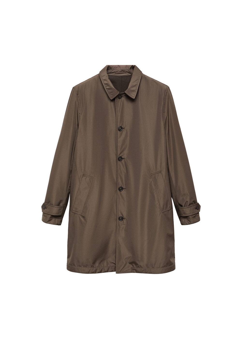 Mango Parka In Brown