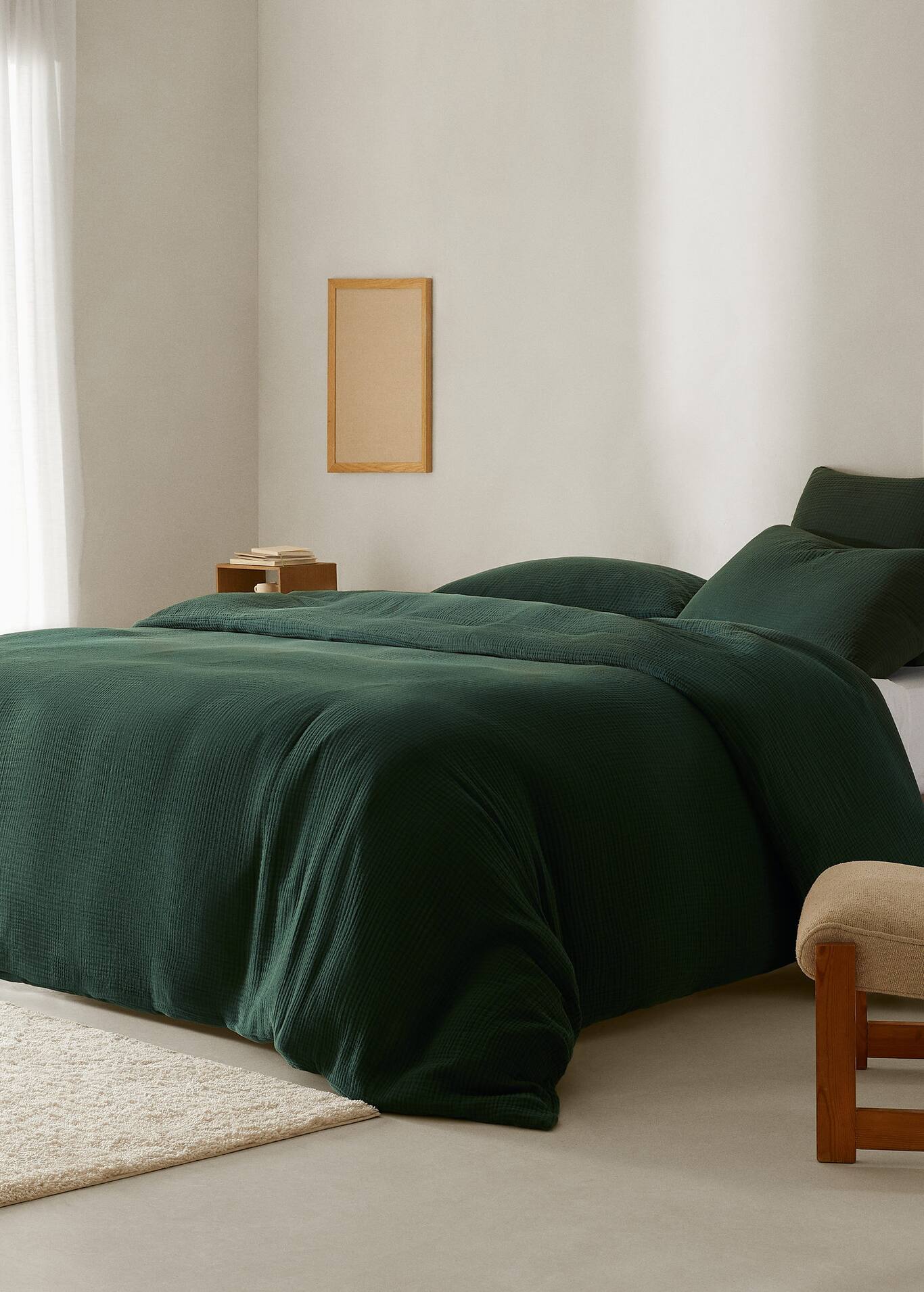 Cotton gauze duvet cover 60 in Home Mango Home USA