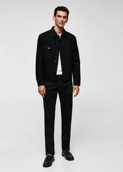 Slim fit Ultra Soft Touch Patrick jeans black denim