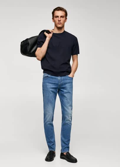 Jan slim-fit jeans medium blue