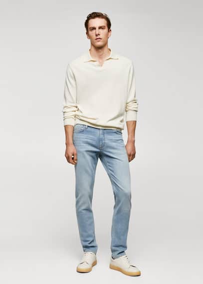 Jan slim-fit jeans light blue