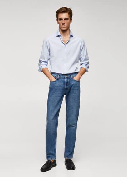 Bob straight-fit jeans dark blue