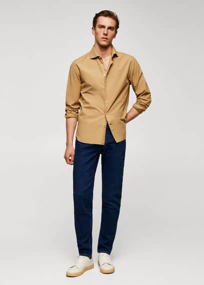 Jan slim-fit jeans open blue