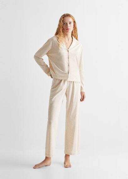 Pyjama long en coton