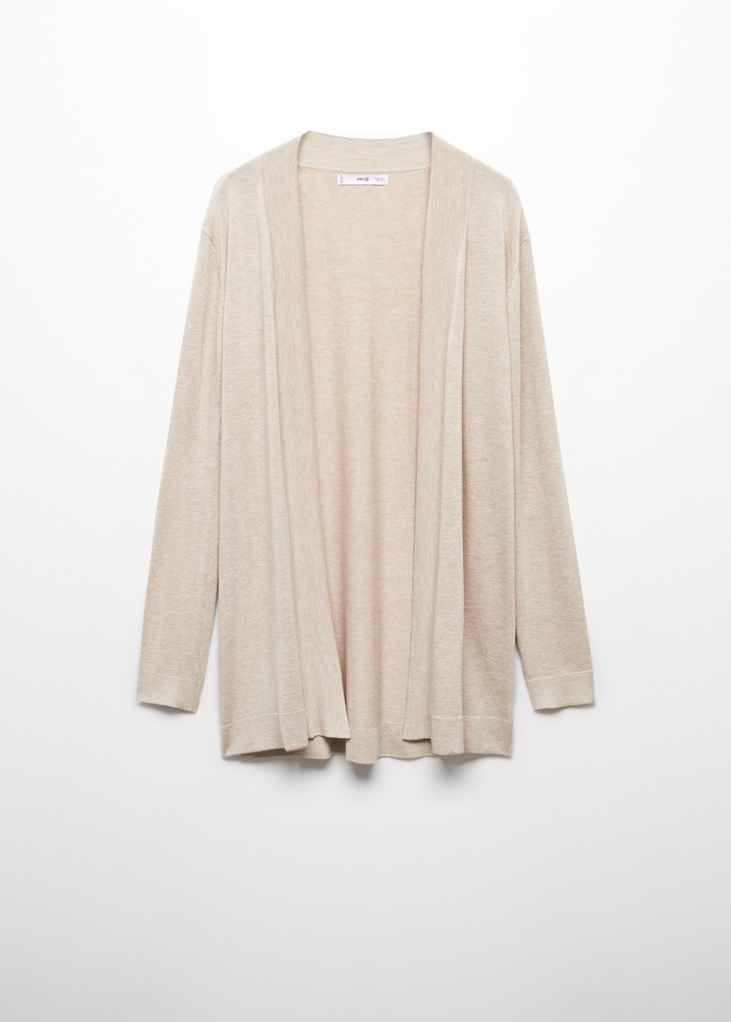 Fine-knit cardigan