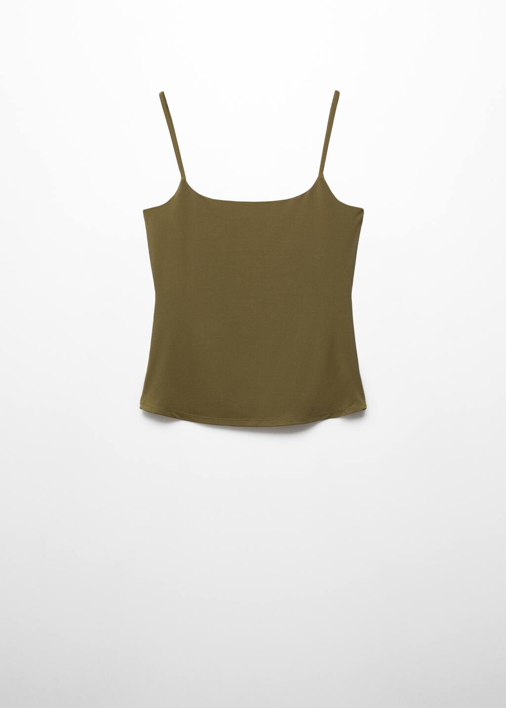 Strapless halter top