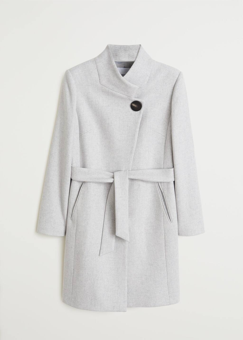 Mango Kemerli yün mont 61040184 Mango Kemerli yün mont 61040184