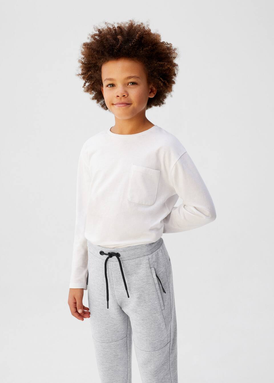 Cepli Pamuklu Jogger Erkek Cocuk Mango Kids Turkiye