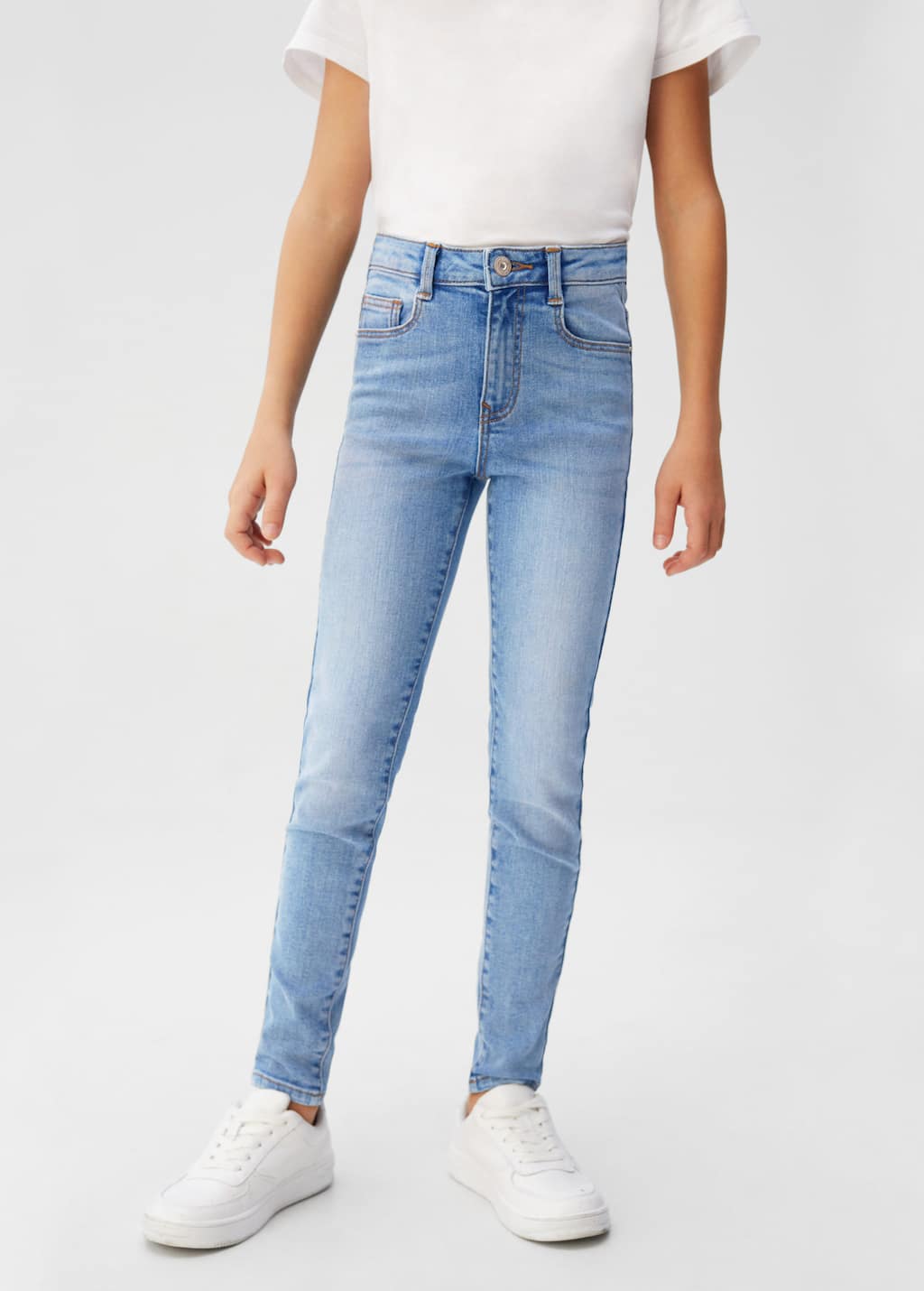 DARK TAN BROWN Low Rise Skinny Jeans Jeggings Taglia 4 6 8 10