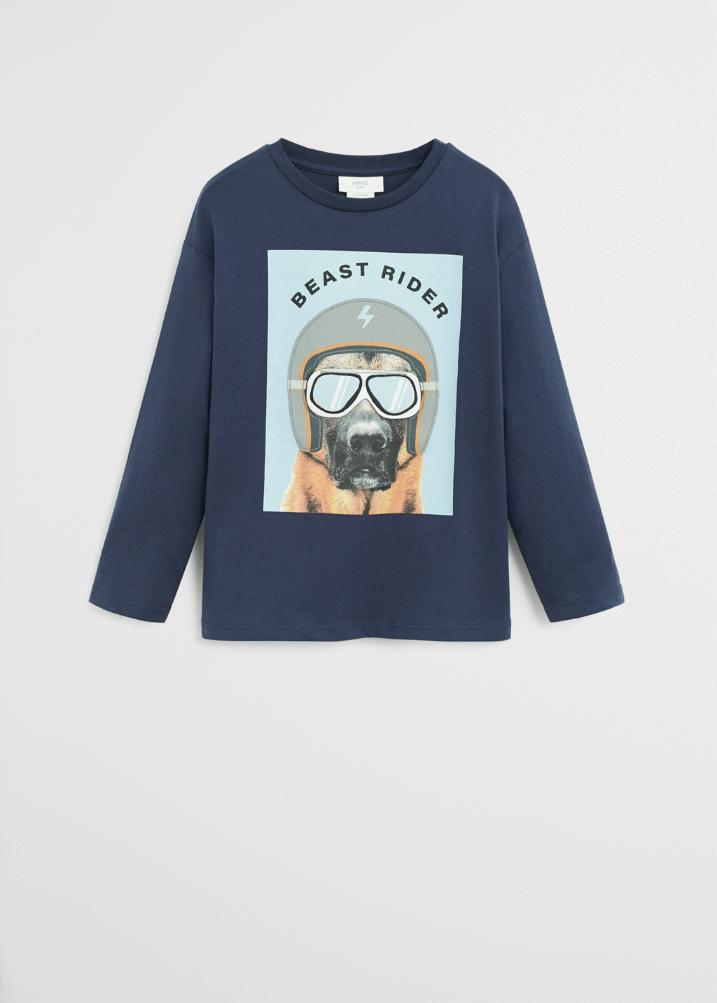 Genser med trykk og relieff detalj Gutt | Mango Kids Norge Genser med trykk og relieff detalj Gutt | Mango Kids Norge