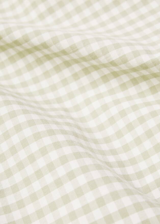 Housse de couette coton vichy lit 90 cm - Femme | Mango Congo