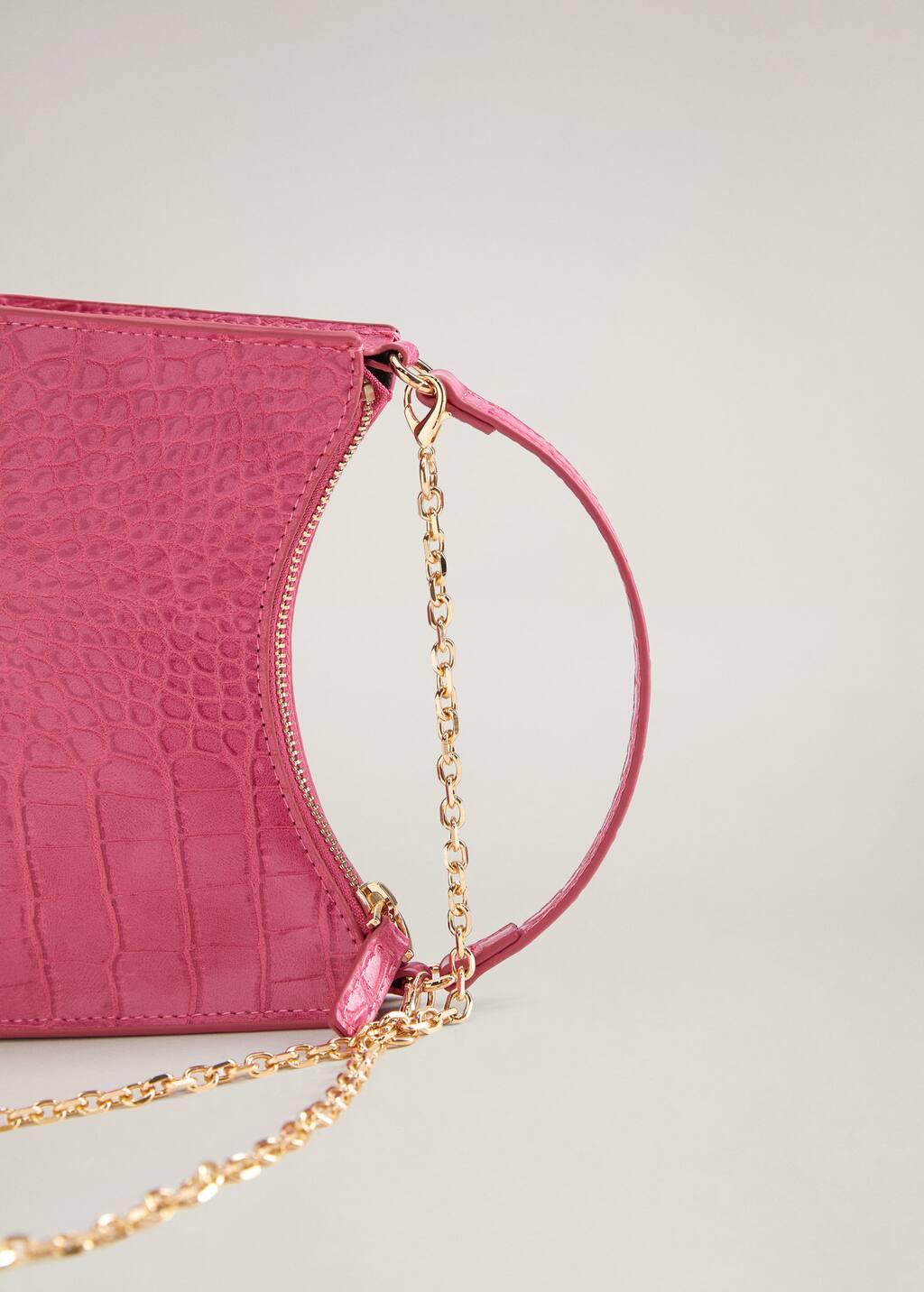 chain mini bolsa mango