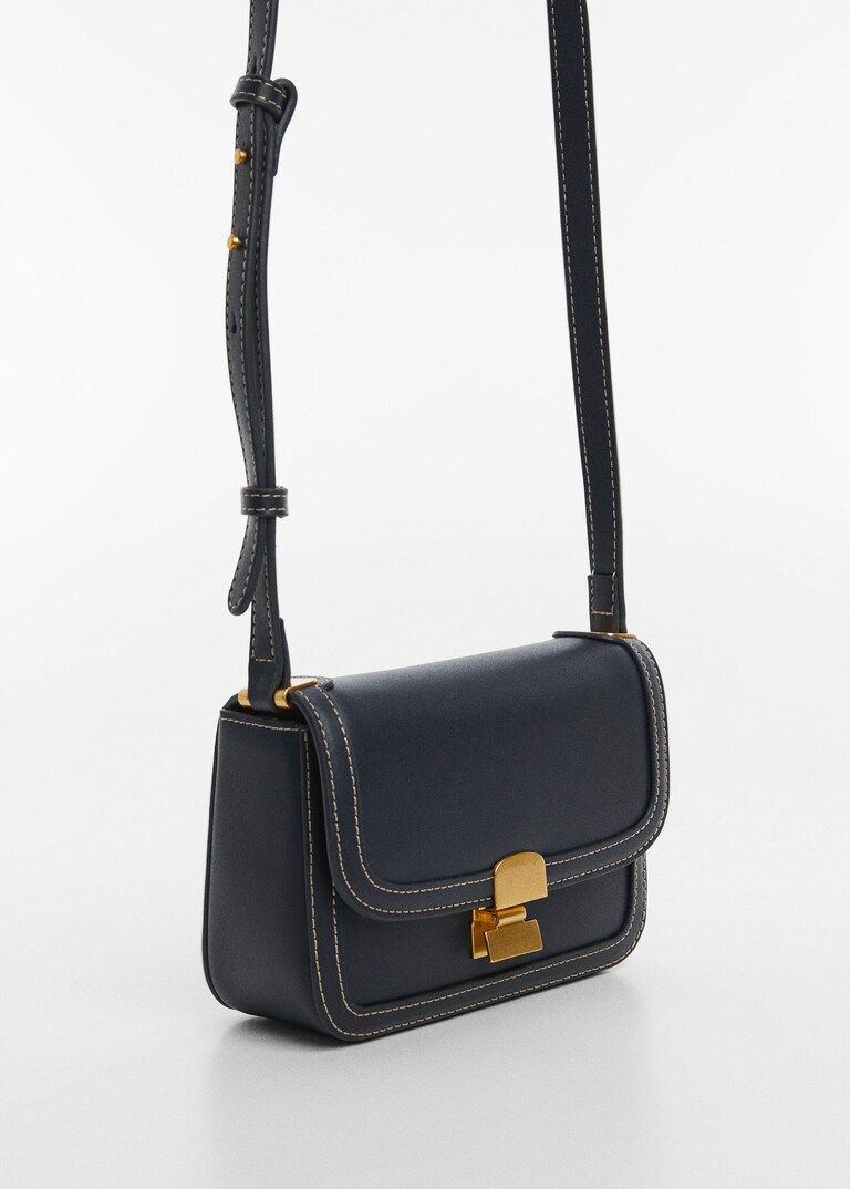 Black cross body bag mango Clearance