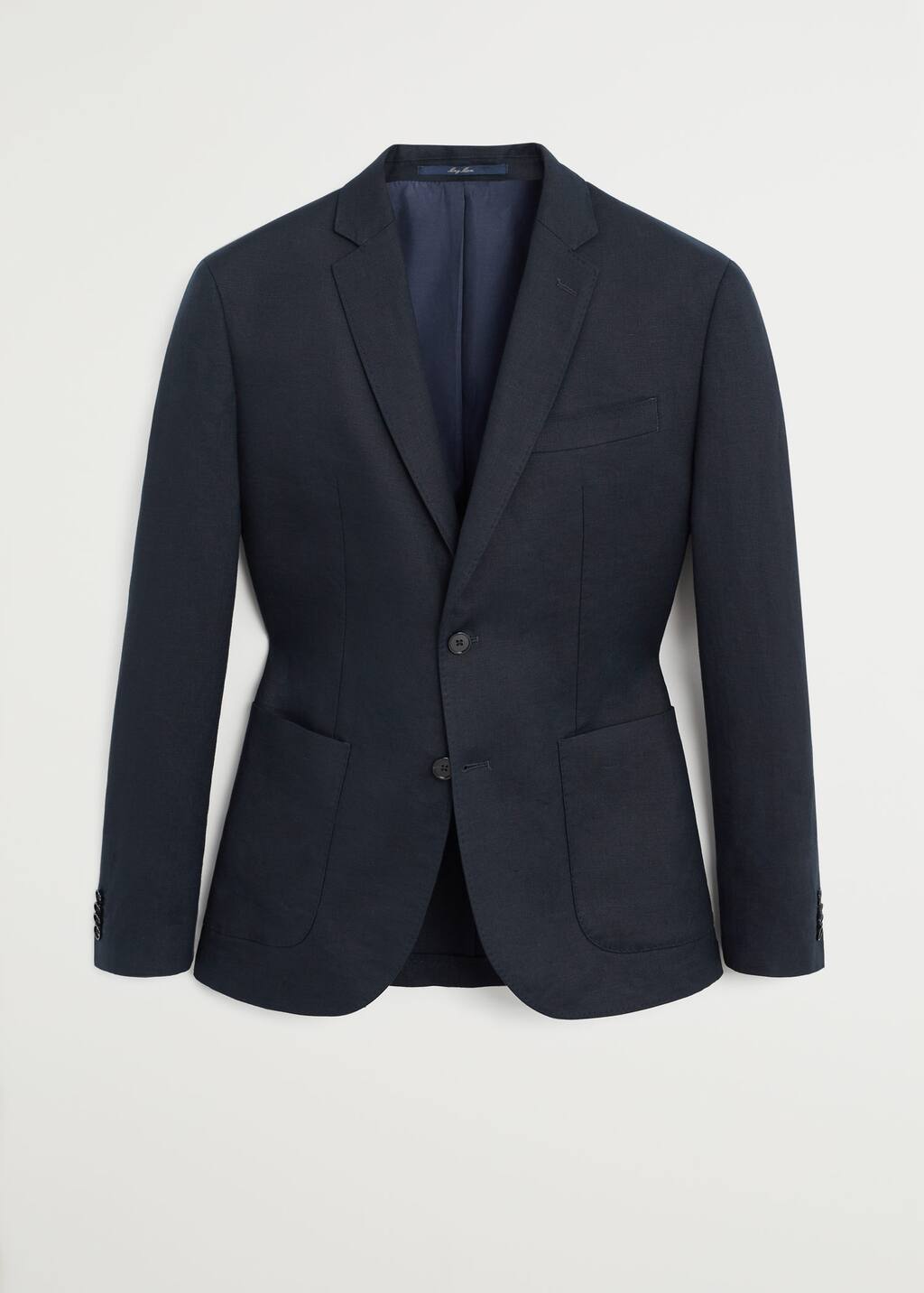 Mango %100 keten dar kesim blazer ceket. 8