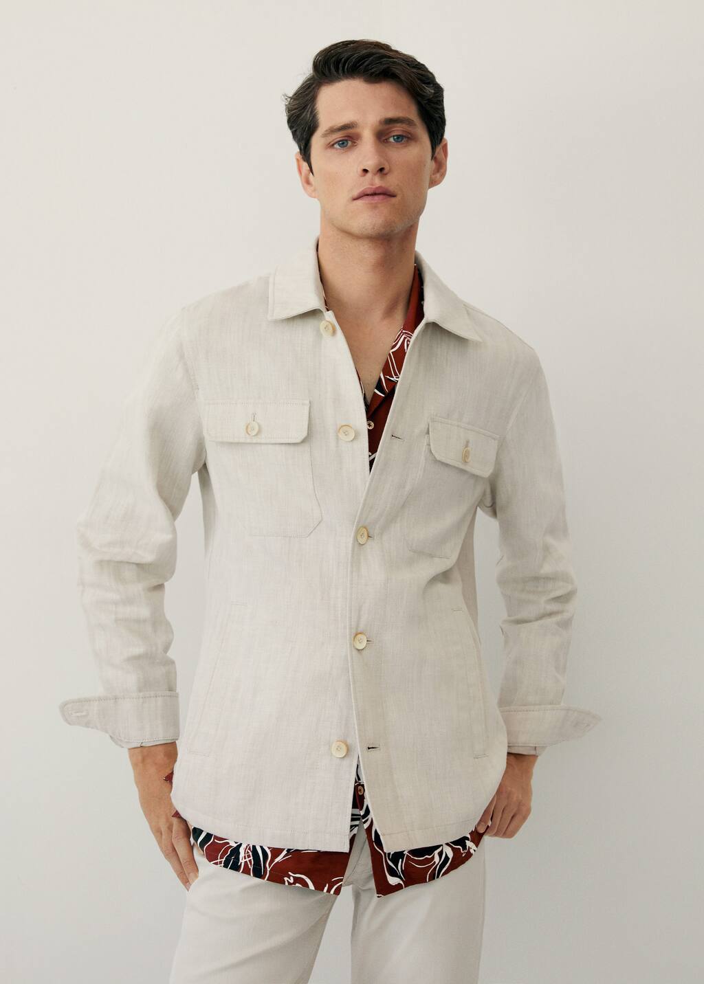 Sobrecamisa lino Clearance