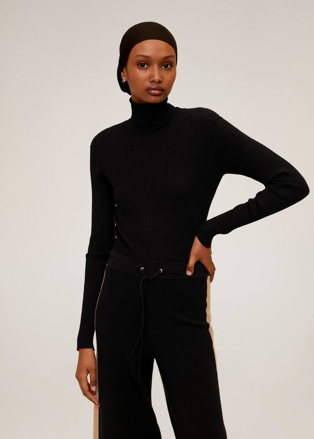 Mango Ribbed knit sweater 67012510 99