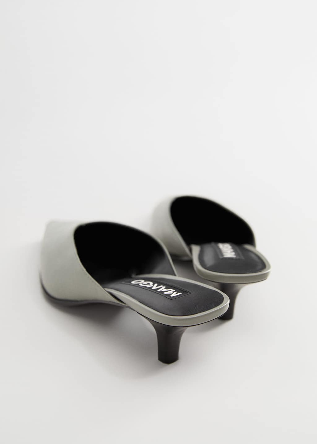 Mango Heel leather mules 67012514 92