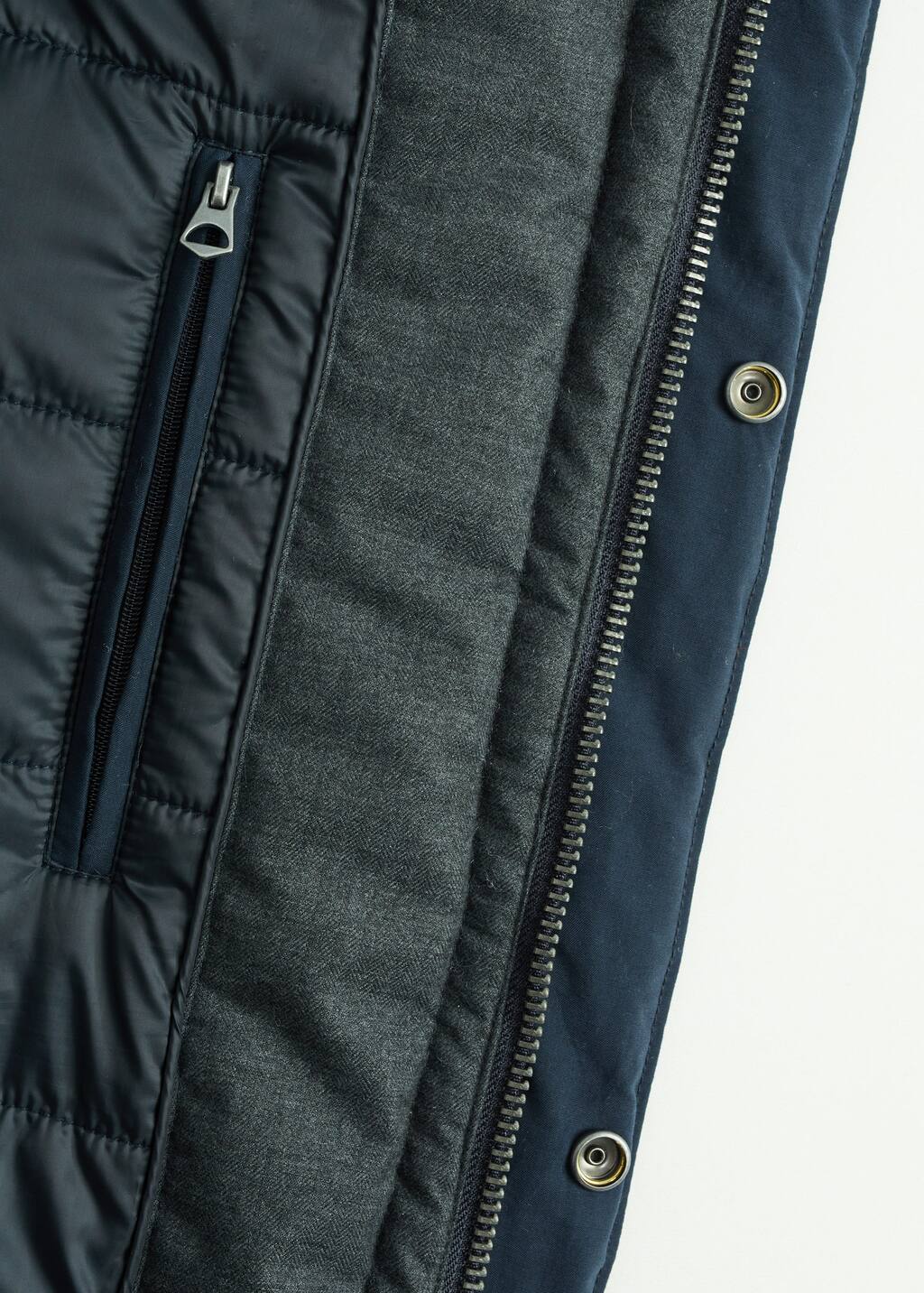 Mango Detachable hood quilted parka 67013253