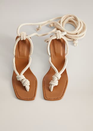 Σανδάλια κορδόνια σταυρωτά - Λεπτομέρεια του προϊόντος 3