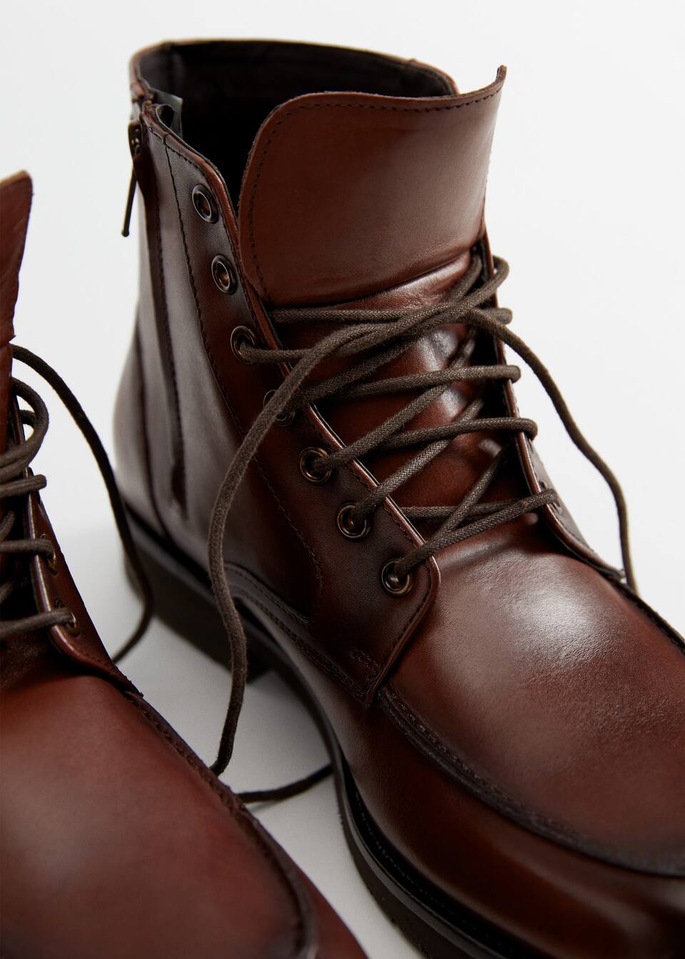 cok hafif deri biker yarim bot erkek