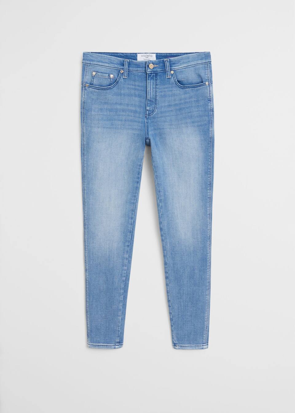 Jeans Bi Stretch Push Up Irene Plus Sizes Violeta By Mango Netherlands