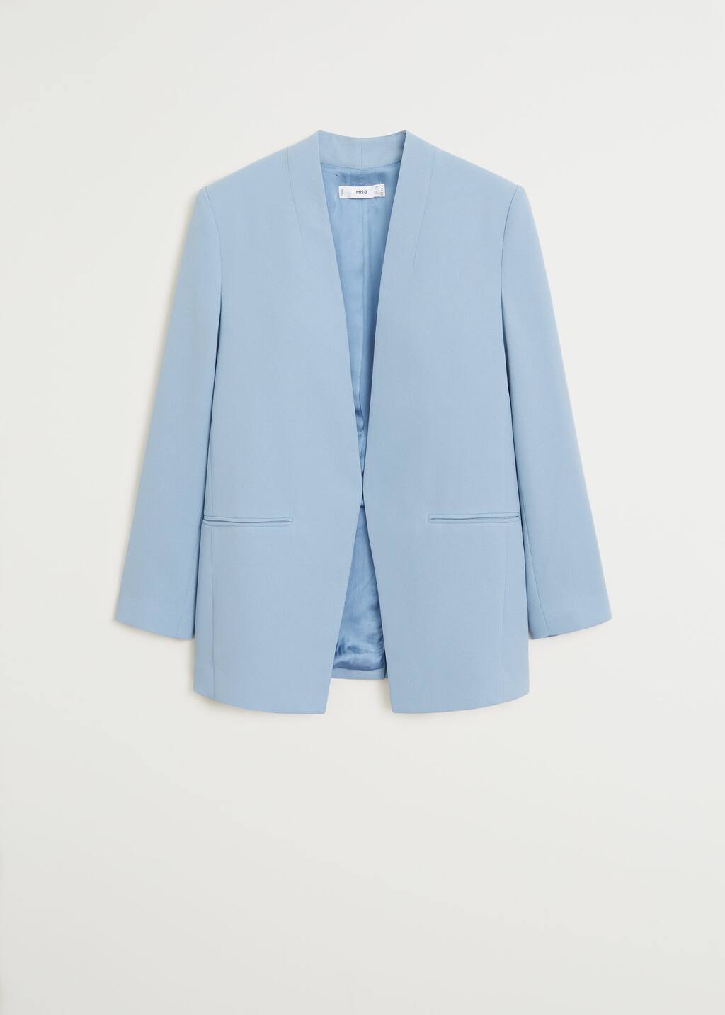 mango blue blazer