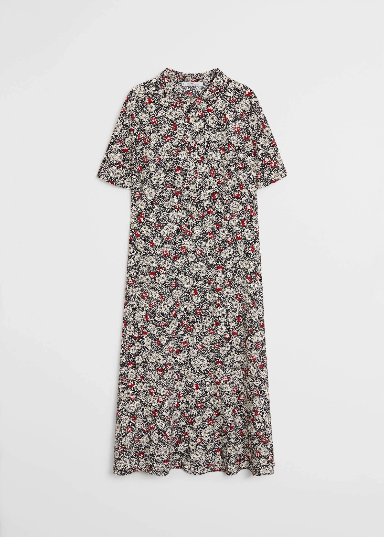 Langes Hemdkleid Grosse Grossen Violeta By Mango Deutschland