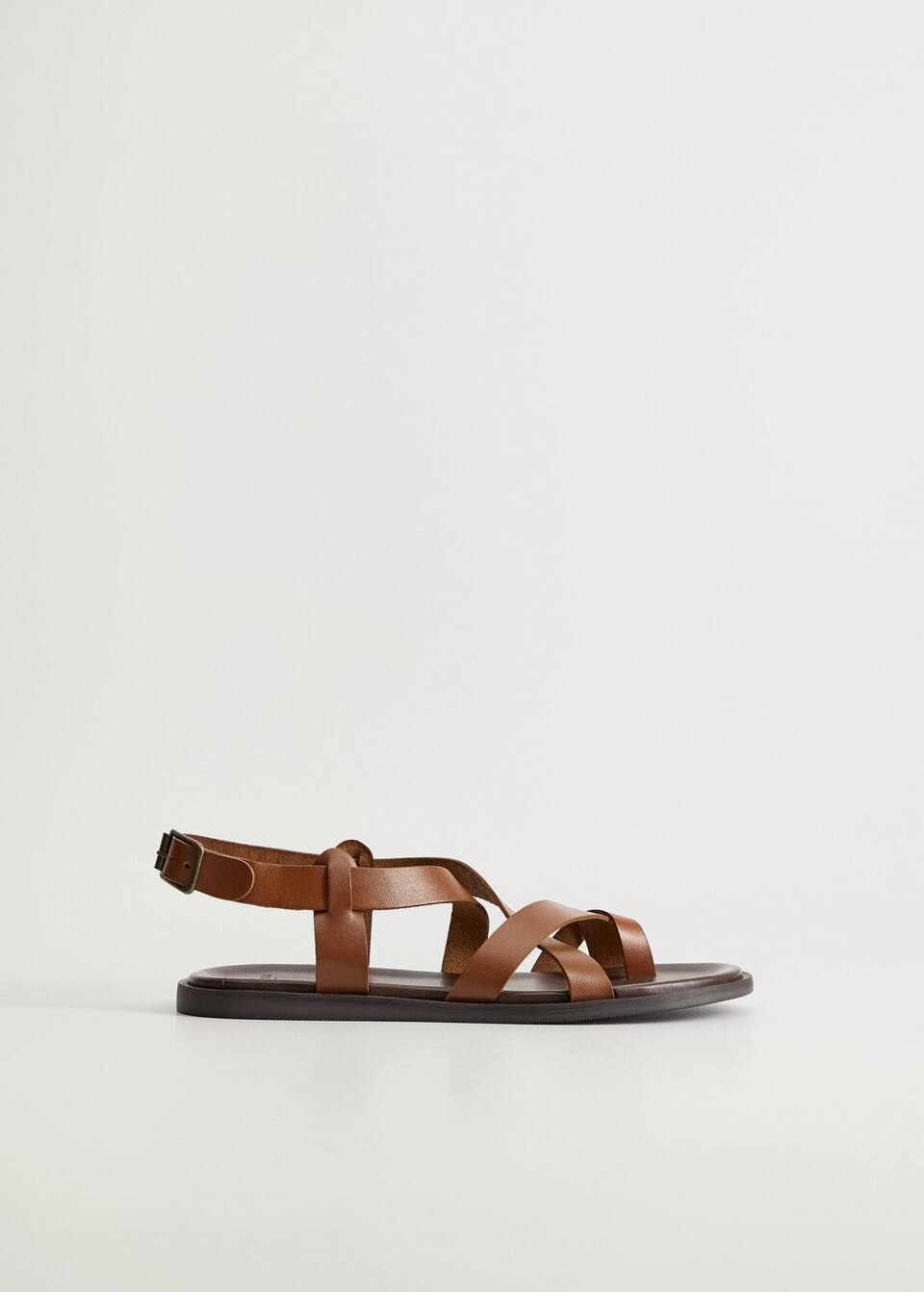Leather Straps Sandals Man Mango Man Curacao